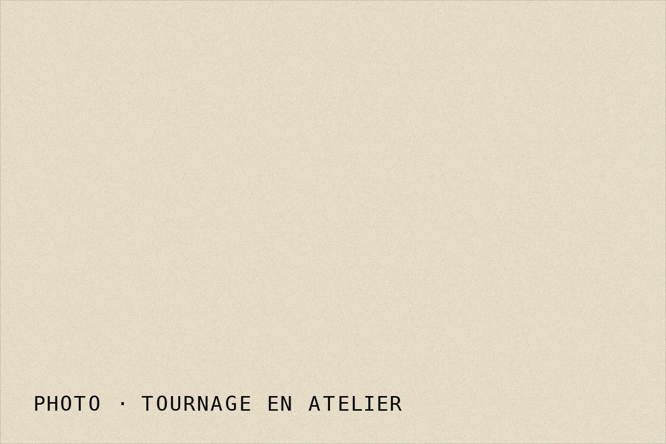 Photo · tournage en atelier