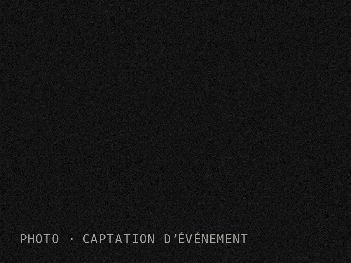 Photo · captation d’événement